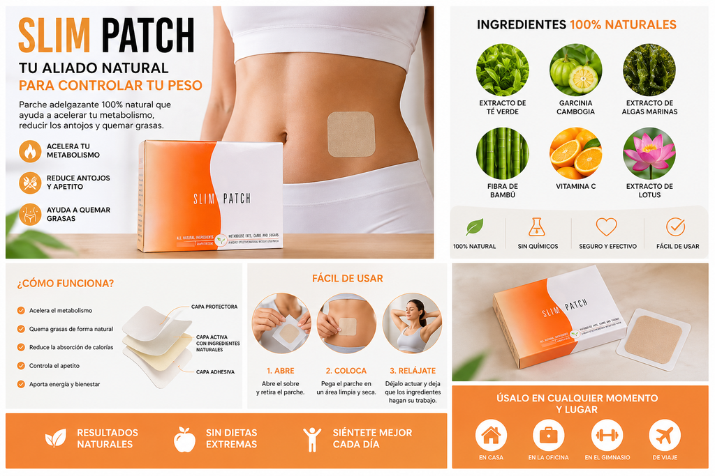 SLIM PATCH - PARCHE ADELGAZANTE 30 UNIDA